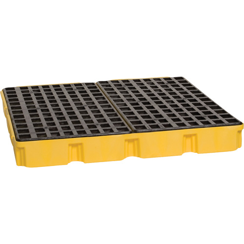 Modular Spill Platform, 60.5 US gal. Spill Capacity, 51.5" x 51.5" x 6.5" Waymarc Industries Inc