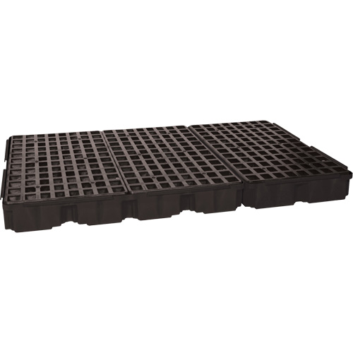 Plateforme de d&eacute;versement modulaire, Capacit&eacute; de d&eacute;versement 88 gal. US, 51,5'' x 78,25" x 6,5" Waymarc Industries Inc