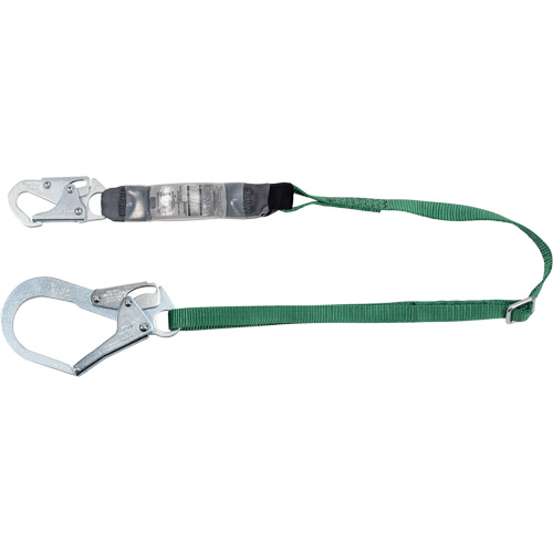 V-Series Lanyard, 6', Rebar Hook Center, Snap Hook Leg Ends, Polyester Waymarc Industries Inc