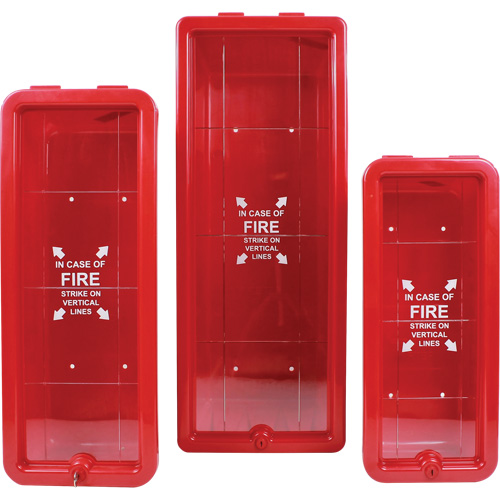 Armoire d'extincteur, 11" la x 28" h x 9" p Waymarc Industries Inc