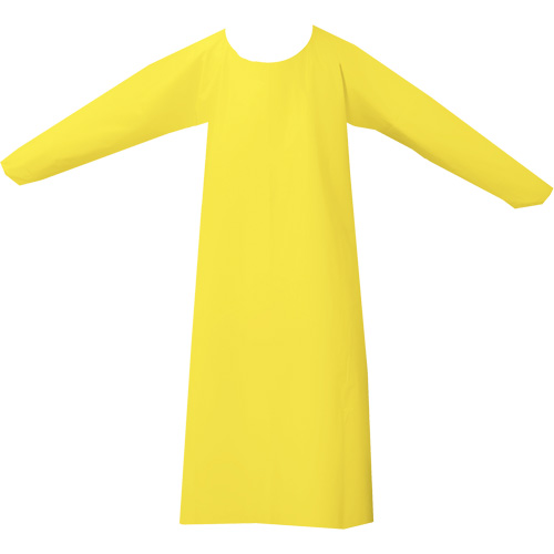 CoverMe Gown, One Size, Yellow, Polyurethane Waymarc Industries Inc