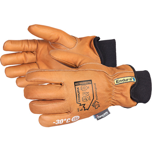 Endura&reg; Deluxe Winter Driver's Glove, X-Small, Grain Goatskin Palm, Thinsulate Inner Lining Waymarc Industries Inc