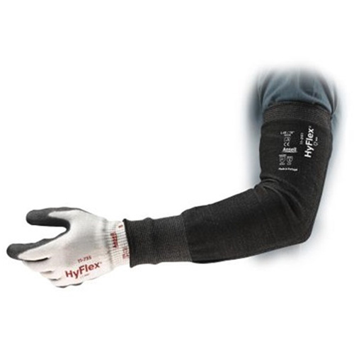 Hyflex&reg; 11-250 Cut-Resistant Sleeves, HPPE, 18", ASTM ANSI Level A3/EN 388 Level 5, Grey Waymarc Industries Inc