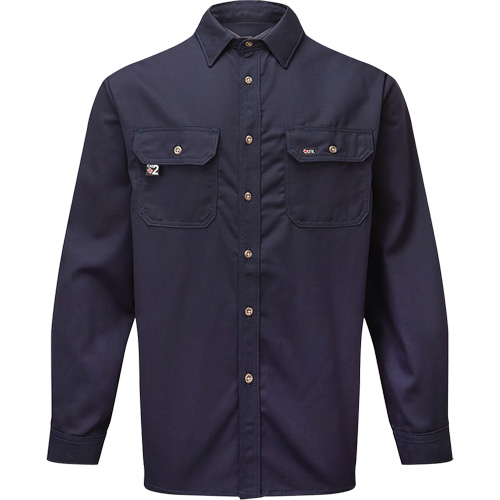 UltraSoft&reg; 7 oz. Deluxe Work Shirt, Medium (Tall), Navy Blue Waymarc Industries Inc