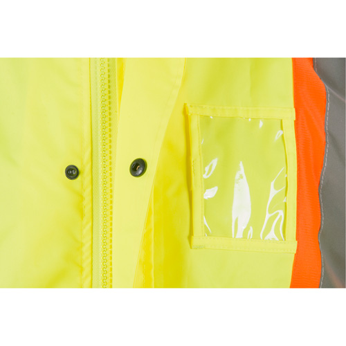 V&ecirc;tements imperm&eacute;ables RZ1000, Polyester, Petit, Jaune lime haute visibilit&eacute; Waymarc Industries Inc