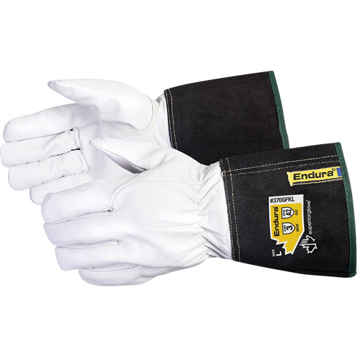 Gants de soudage &agrave; l'arc TIG Endura, Cuir fleur de ch&egrave;vre, Taille Moyen Waymarc Industries Inc