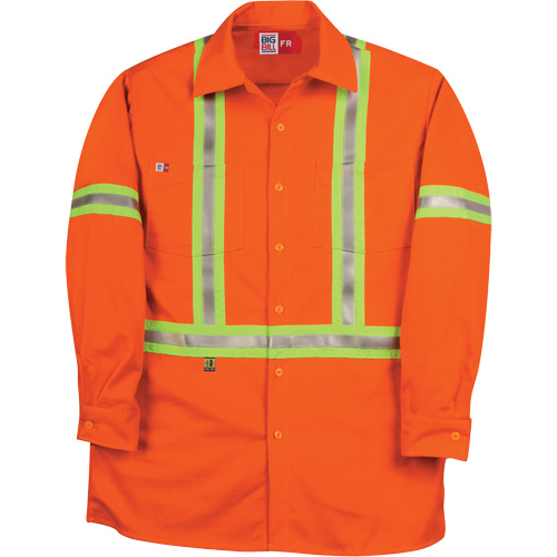 Chemise de travail industrielle Westex UltraSoft, Petit, Orange Waymarc Industries Inc
