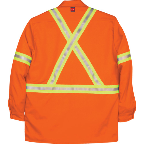 Chemise de travail industrielle Westex UltraSoft, Petit, Orange Waymarc Industries Inc