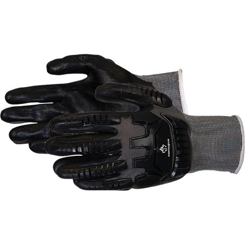 Dexterity&reg; Impact-Resistant Work Gloves, Small, Synthetic Palm, Knit Wrist Cuff Waymarc Industries Inc