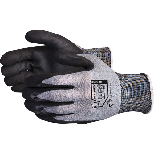 Dexterity&reg; Gloves, 6, Nitrile Coating, 13 Gauge, Nylon Shell Waymarc Industries Inc