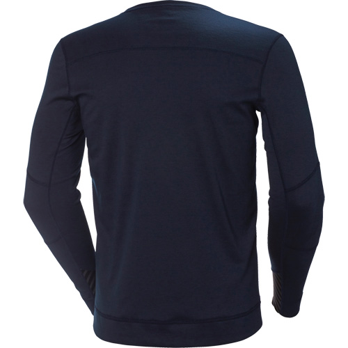 Lifa&reg; Max Moisture-Wicking Crewneck Undershirt, Men's, X-Small, Navy Blue Waymarc Industries Inc