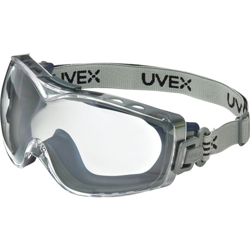 Uvex HydroShield&reg; Stealth&reg; OTG Safety Goggles, Clear Lens, Anti-Fog/Anti-Scratch, Indirect Vent Waymarc Industries Inc