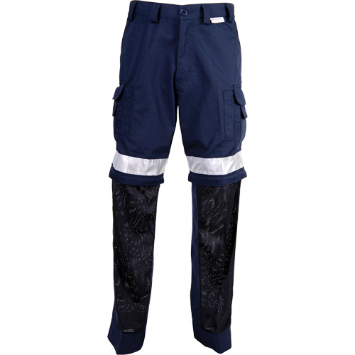 Pantalon haute visibilit&eacute;, Poly-coton, 36, Bleu marine Waymarc Industries Inc