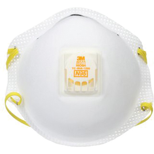 Respirateur contre les particules 8511, N95, Certifi&eacute; NIOSH Waymarc Industries Inc