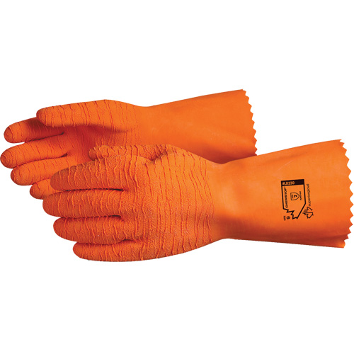 Gants r&eacute;sistants aux produits chimiques Chemstop, Taille 8, 12" lo, Latex, Doublure en Jersey de coton Waymarc Industries Inc