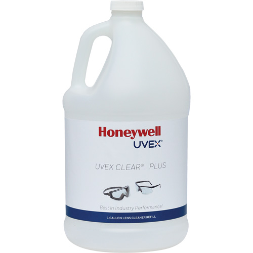 Solution de remplissage de nettoyeur de lentilles Uvex Clear Plus, 3,8 L Waymarc Industries Inc