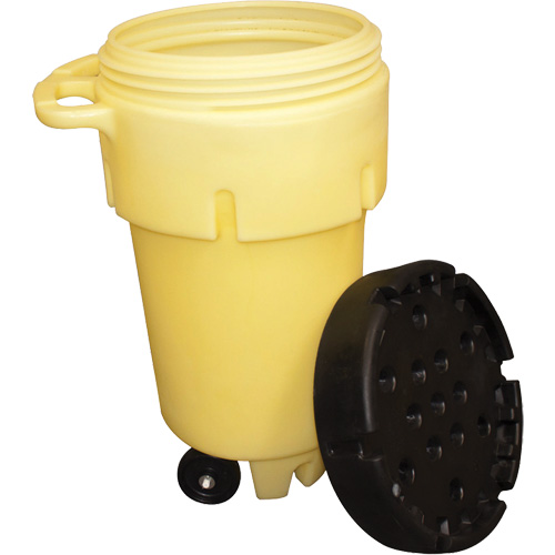 Wheeled Poly-Spillpack, 50 US gal., Mobile Waymarc Industries Inc