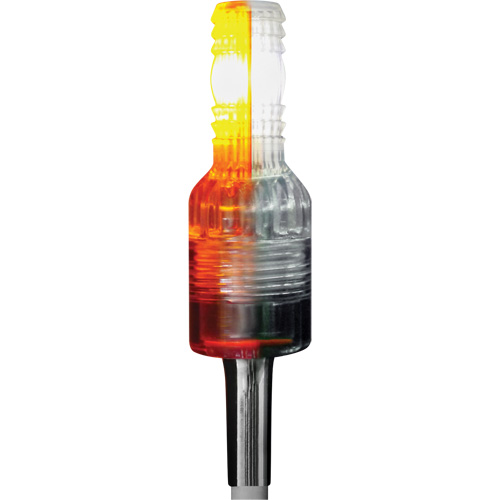 Tige de s&eacute;curit&eacute; avec lumi&egrave;re DEL haute visibilit&eacute; Safety Whip Waymarc Industries Inc