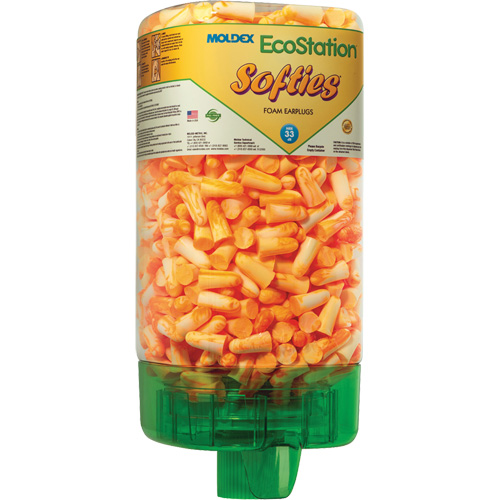 Trousse de d&eacute;marrage de distributeur de bouchons d'oreilles EcoStation Softies Waymarc Industries Inc