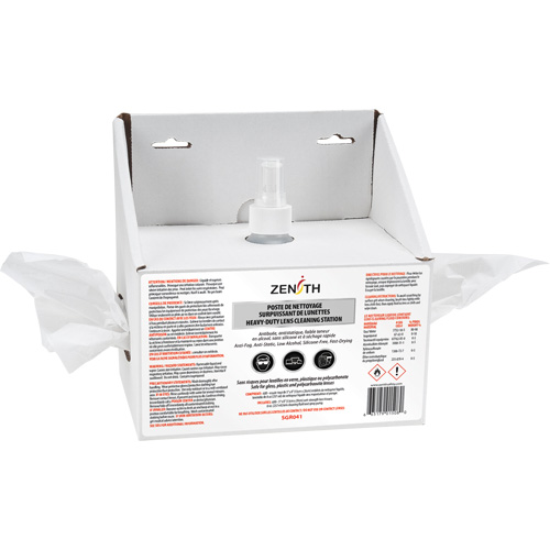 Poste jetable de premi&egrave;re qualit&eacute; pour nettoyage de lentilles, Carton, 8" lo x 4" p x 8" h Waymarc Industries Inc