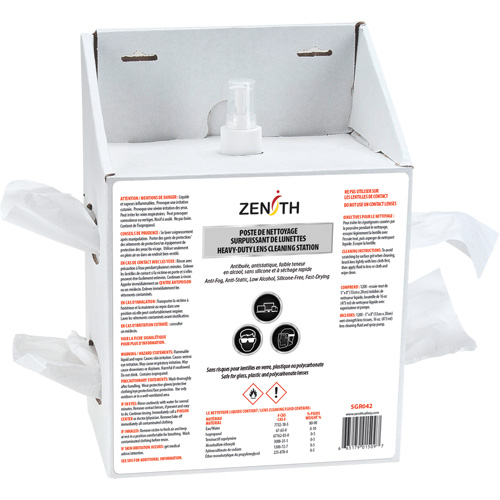Poste jetable de premi&egrave;re qualit&eacute; pour nettoyage de lentilles, Carton, 8" lo x 5" p x 12,5" h Waymarc Industries Inc