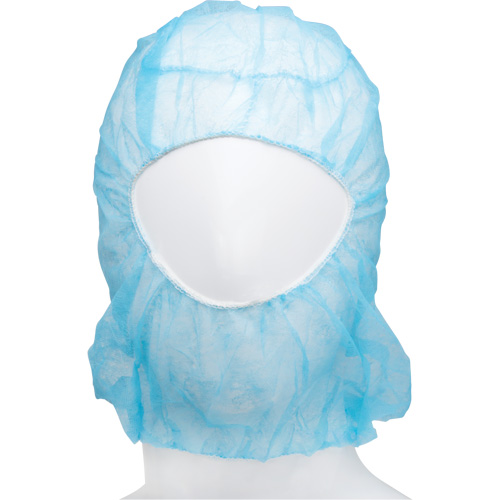 Cagoule jetable, Polypropyl&egrave;ne, Bleu Waymarc Industries Inc