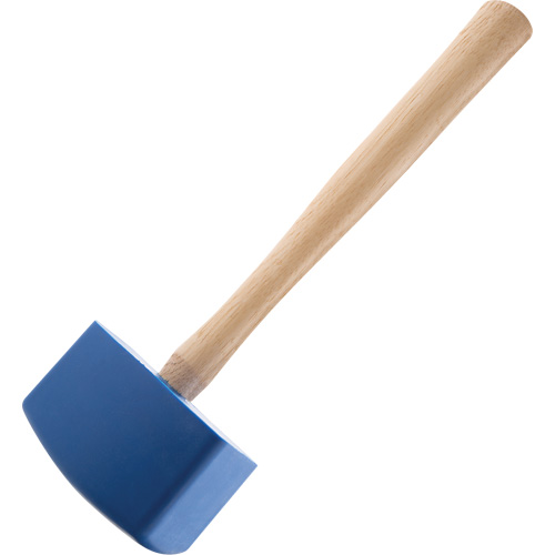 Ergotech Soft Anti-Impact Mallet, Wood Handle, 12-1/2" L Waymarc Industries Inc