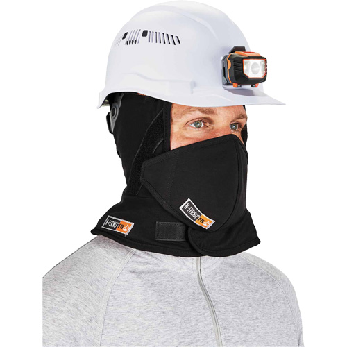 Doublure de casque de s&eacute;curit&eacute; d'hiver r&eacute;sistante au feu N-Ferno avec cache-bouche Waymarc Industries Inc