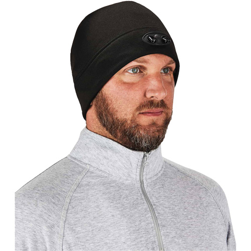 N-Ferno&reg; Skull Cap Beanie Hat with LED Lights, One Size, Orange Waymarc Industries Inc