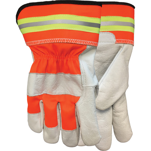 Flashback Fitters Gloves, Large, Grain Buffalo Palm Waymarc Industries Inc