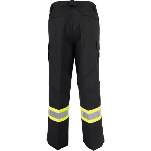 All-Season High Visibility Ventilated Pants, Poly-Cotton, 50, Black Waymarc Industries Inc