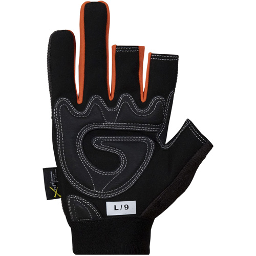 Gants de cadreurs avec doigts d&eacute;couverts Clutch Gear, Paume Synth&eacute;tique, Taille Petit Waymarc Industries Inc