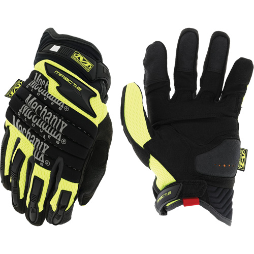 M-Pact&reg; 2 Heavy-Duty Impact Gloves, 10/Large, Synthetic Palm, Hook & Loop Cuff Waymarc Industries Inc