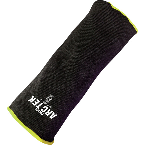 Arc Tek Cut Resistant Sleeve, Polyethylene/Steel, 10", ASTM ANSI Level A5, Black Waymarc Industries Inc