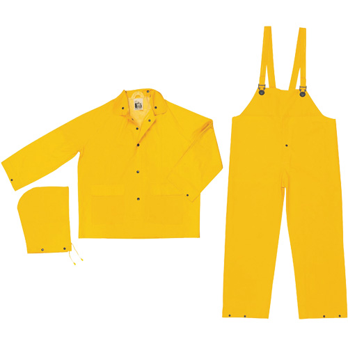 Classic Series Limited Flammability Rain Suit, Large, Yellow Waymarc Industries Inc