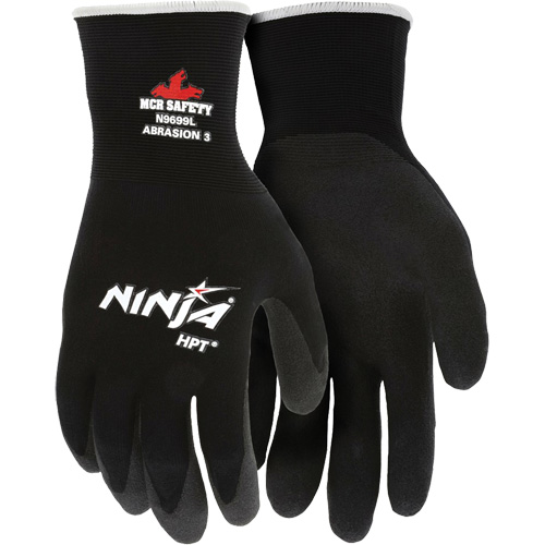 Ninja&reg; Coated Gloves, Medium, HPT Coating, 15 Gauge, Nylon Shell Waymarc Industries Inc