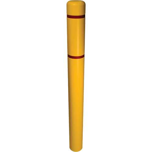 Bollard Cover, 6" Dia. x 52" L, Yellow Waymarc Industries Inc
