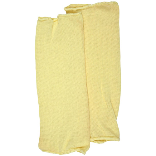 Cut Pro&reg; Single Ply Cut Resistant Sleeve, Kevlar&reg;, 10", ASTM ANSI Level A2, Yellow Waymarc Industries Inc