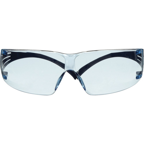 SecureFit 200 Series Safety Glasses, Blue Lens, Anti-Fog/Anti-Scratch, ANSI Z87+/Meets/Exceeds CSA Z94.3 Waymarc Industries Inc