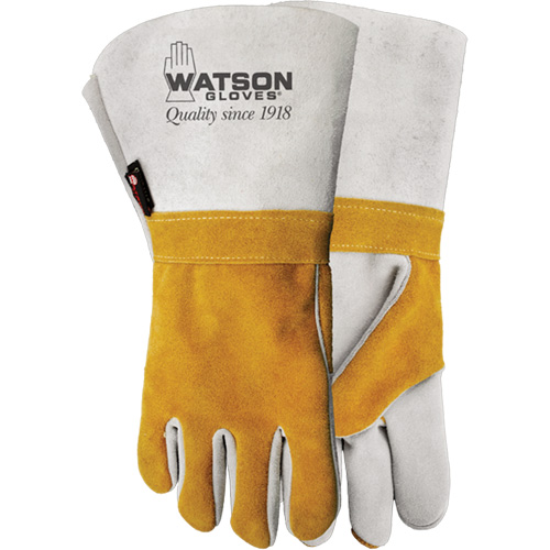 Gants de soudeur Wopper, Cuir de vache refendu, Taille 10 Waymarc Industries Inc