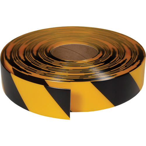 ArmorStripe&reg; Ultra Durable Floor Tape, 2" x 100', PVC, Black and Yellow Waymarc Industries Inc