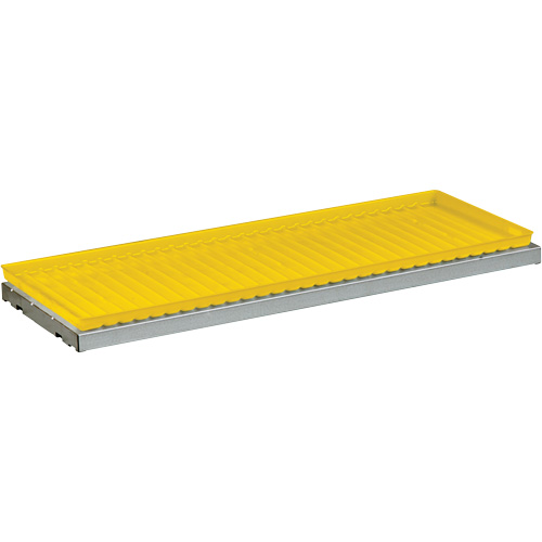 &eacute;tag&egrave;re SpillSlope avec plateau pour armoire de s&eacute;curit&eacute; Waymarc Industries Inc