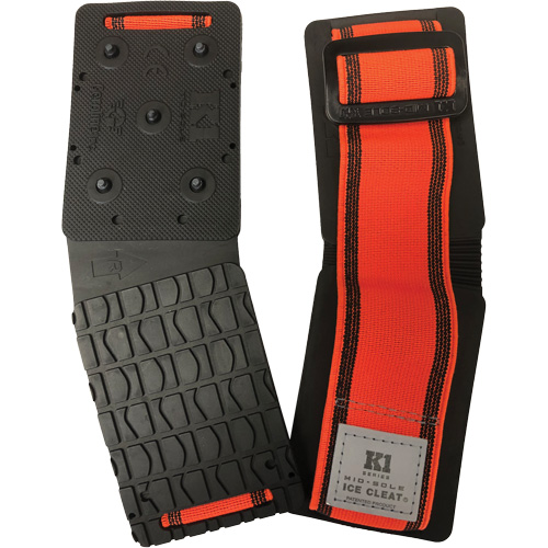 Mid-Sole Slim Ice Cleat, Tungsten Carbide, Stud Traction, One Size Waymarc Industries Inc