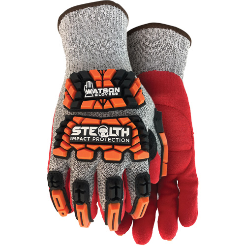 360TPR Stealth Destroyer Cut-Resistant Gloves, Size Small, 13 Gauge, Nitrile Coated, Nylon/Stainless Steel/HPPE Shell, ASTM ANSI Level A7/EN 388 Level F Waymarc Industries Inc