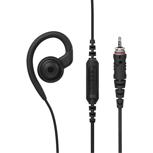 &eacute;couteur de s&eacute;rie CLPe &agrave; bouton poussoir de communication en ligne standard avec cordon court Waymarc Industries Inc