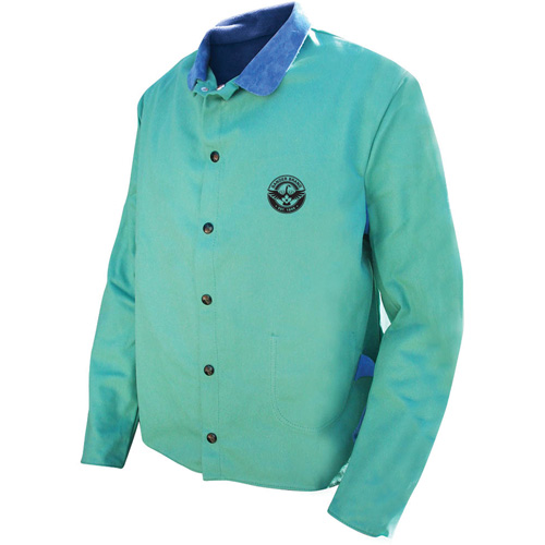 Gander Brand Banox&reg; FR Full Jacket, Cotton, Large, Green Waymarc Industries Inc