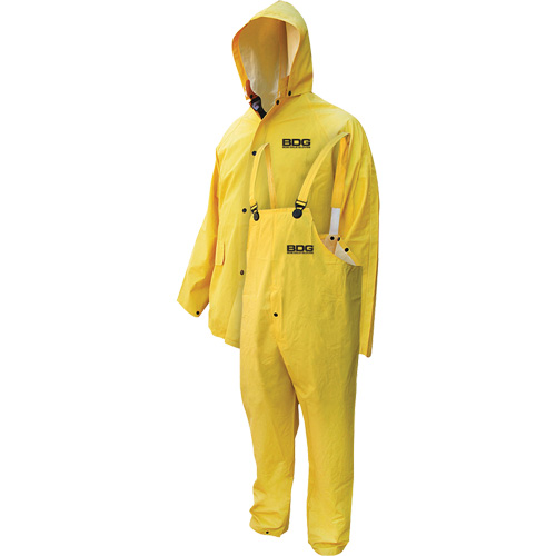 V&ecirc;tements imperm&eacute;ables ignifuges en trois morceaux Deny, 5T-Grand, Jaune Waymarc Industries Inc