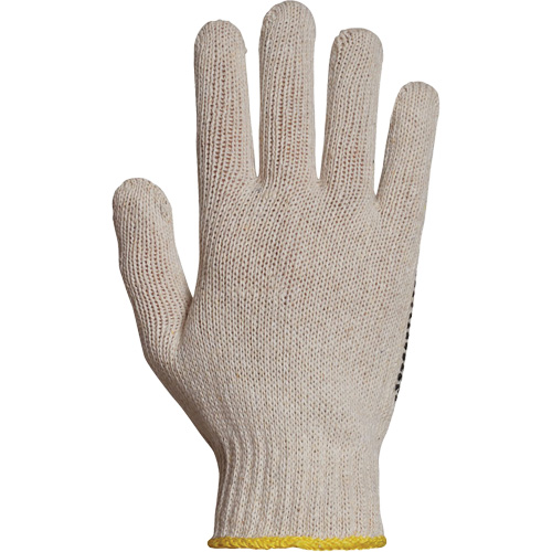 Sure Grip&reg; PVC Dotted String Knit Glove, Poly/Cotton, Single Sided, 7 Gauge, X-Small Waymarc Industries Inc