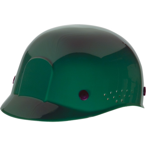 Bump Cap, Pinlock Suspension, Green Waymarc Industries Inc