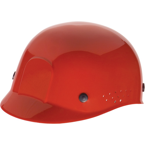 Bump Cap, Pinlock Suspension, Red Waymarc Industries Inc